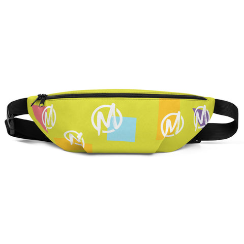 90s Abstract M logo Fanny Pack