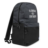 Flawda vs. Errbody Embroidered Champion Backpack