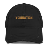 Yodination Distressed Dad Hat