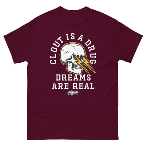Clout is a Drug "Real Dreams" heavyweight tee