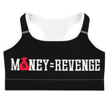 Money is Revenge Sports bra